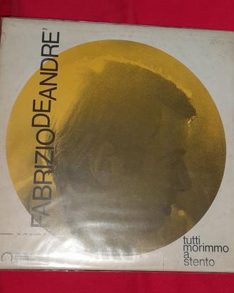 LP VINILE Fabrizio De Andrè tutti morimmo a stento
