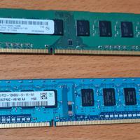 ram ddr3 4gb & 2gb 10600u