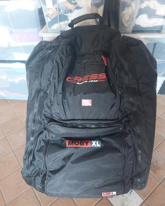 borsa/trolley sub cressi xl 130 lt