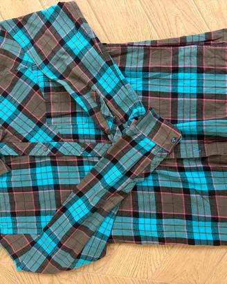 Camicia Quiksilver a quadri uomo L Mid Fit