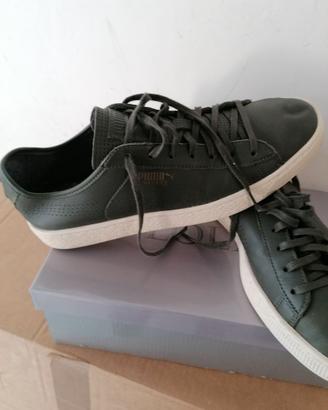 Puma modello Basket taglia 42 colore verde