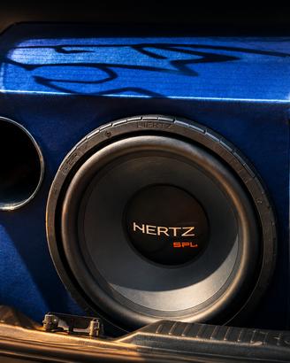 Cassa subwoofer SPL Hertz 38 cm da gara 143 dB