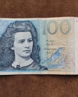 banconota 100 krooni estonia