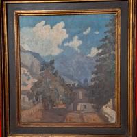 quadro vecchio dipinto 