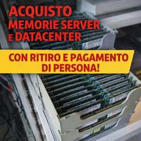 MEMORIE RAM SERVER E DATACENTER