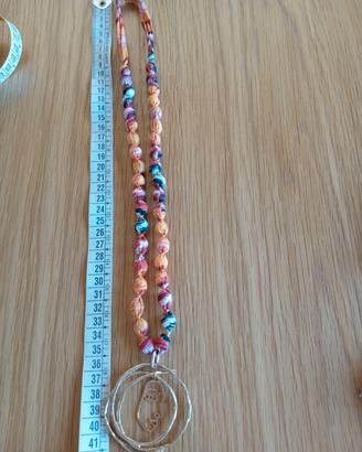 collane in tessuto cotone 