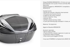 Bauletto Givi 56 litri