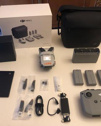 DJI Mini 2 vers. combo + filtri obiettivo e spina