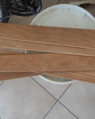1 pz doghe legno per letto singolo come ricmabio