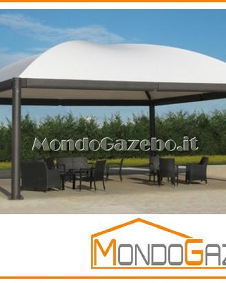 Gazebo Sun Maxi 5,5x7,5 Garanzia copertura fissa