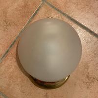 Plafoniera da ingresso-corridoio in vetro, diametr