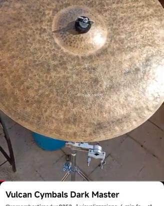 Vulcan cymbals Dark 22"