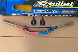 Manubrio Renthal con riser per cross enduro motard
