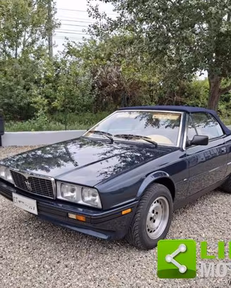 MASERATI Biturbo Iniezione Spyder Zagato ASI ORO
