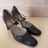 Scarpe da ballo nere - tacco medio