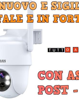 Telecamera solare con sim e SD