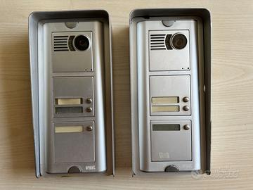 X2 Pulsantiere videocitofono urmet 1083/77 3 voci