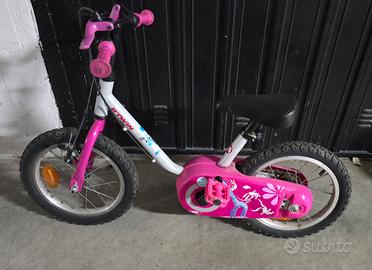 B'TWIN Gira 2 Kids' 14-Inch Bike