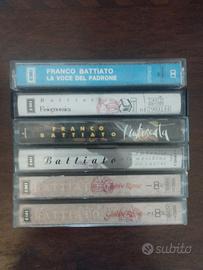 Lotto musicassette Franco Battiato