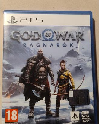 God of war Ragnarok per ps5
