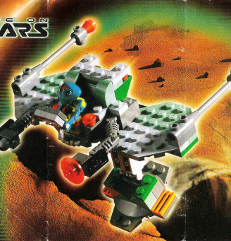Red Planet Cruiser 7311 Lego life on mars