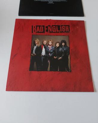 Bad English LP Vinile 1989 Olanda Epic Originale