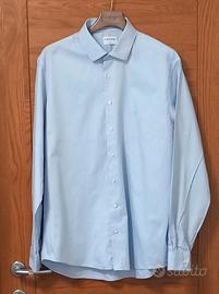 Camicia Calvin Klein azzurra
