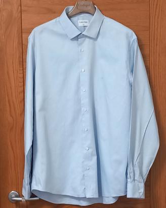 Camicia Calvin Klein azzurra