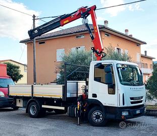 Autocarro IVECO 120 E 21 grue e ribaltabile