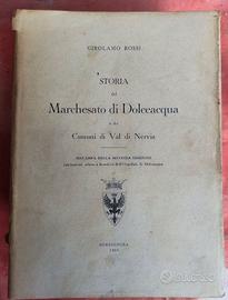 G. Rossi - Storia del Marchesato di Dolceacqua