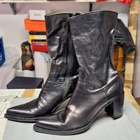 stivali in pelle Rocco P