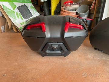 Coppia valige shad + baule yamaha