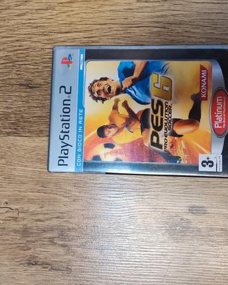 pes 6 PS2 CD
