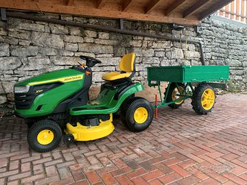 Trattorino taglia erba JOHN DEERE X127