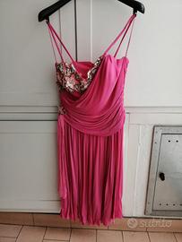 vestito fucsia da cerimonia  tg 42
