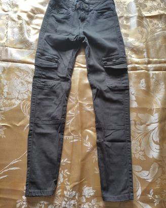 Jeans Cargo Skynny Bershka
