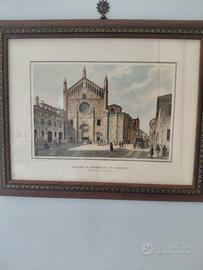 Stampe Cremona vecchia perfettamente incorniciate