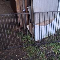 Ringhiera h 75 cm. zincata e vernic. a caldo