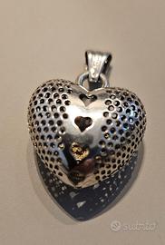 ciondolo argento 925 a forma di cuore 