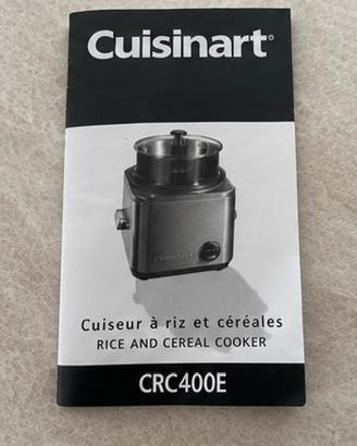 Cuisinart CRC 400E  cuociriso e cereali mai usato