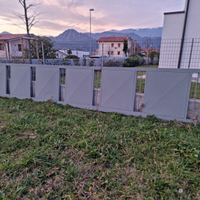 Cancello in ferro zincato verniciato