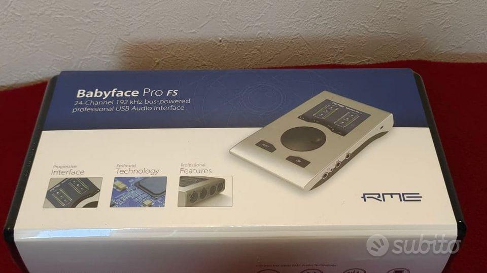 RME Babyface Pro FS USB Audio Interface Argento Nu - Strumenti Musicali ...