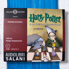 Harry Potter e la Pietra Filosofale AUDIOLIBRO 8CD