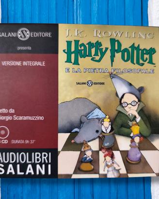 Harry Potter e la Pietra Filosofale AUDIOLIBRO 8CD