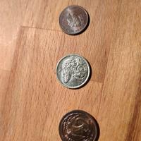 Lotto 3 monete Nuova Zelanda 1986-87-95