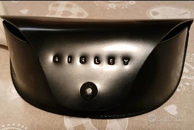 Custodia nera occhiali Sysley 15.5x6 cm. Nuova.