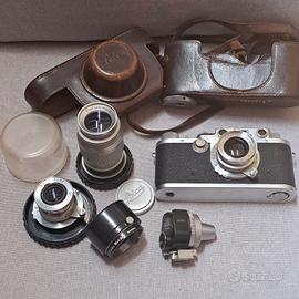 Leica IIIf 5cm 9cm 3.5cm e accessori