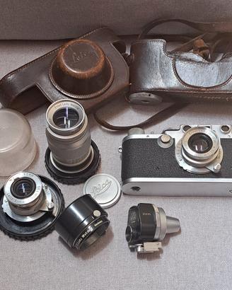 Leica IIIf 5cm 9cm 3.5cm e accessori
