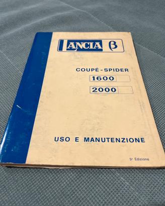 Libretto lancia beta