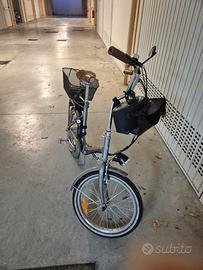 Bici Elettrica Pieghevole stile "Graziella" 